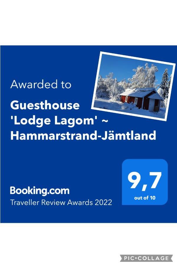 Guesthouse 'Lodge Lagom' ~ Hammarstrand-Jamtland Eksteriør bilde